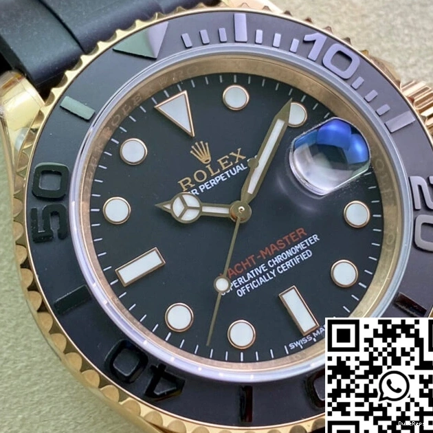 Rolex AR Yacht Rose 116655 Gold Master Factory 0106